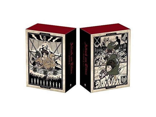 Attack On Titan Season 1 Blu-ray Box Manga Booklet PCXG-60081 Animation NEW