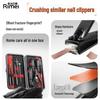 Jinda Rimei 11-Piece Professional Nail Care Set
