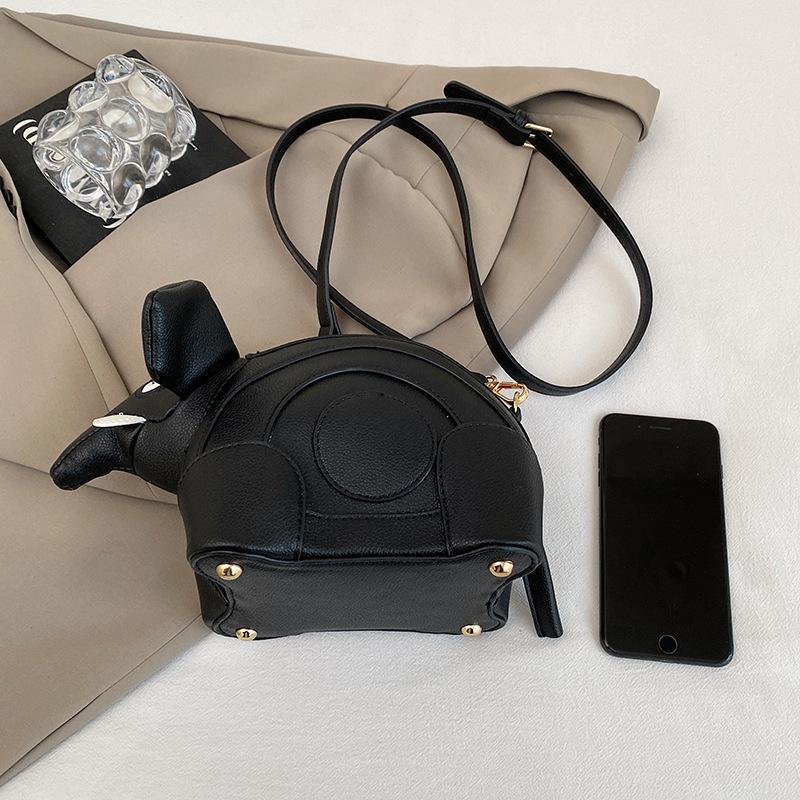 New Niche Design Bag for Women Cute Creative Three-Dimensional Little Elephant Bag Ins Style Fashion Shoulder Crossbody Bag