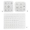 Fashionable Earring Sturdy Silicone Mould Set Accessory Portable for Stylish Jewelry Making Resin Casting Set