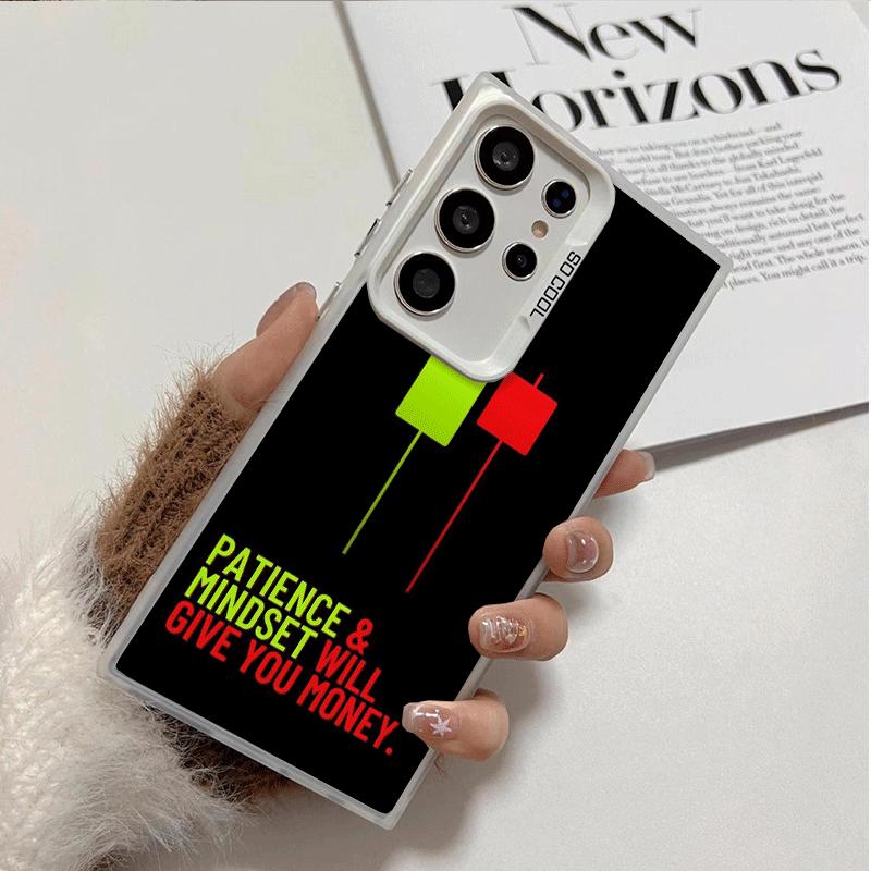 Day Trader Forex Day Trading Shockproof Phone Case for Samsung Galaxy S26 Edge S25 Ultra S24 FE S23 Plus S21 Cover Anti Fall Fun
