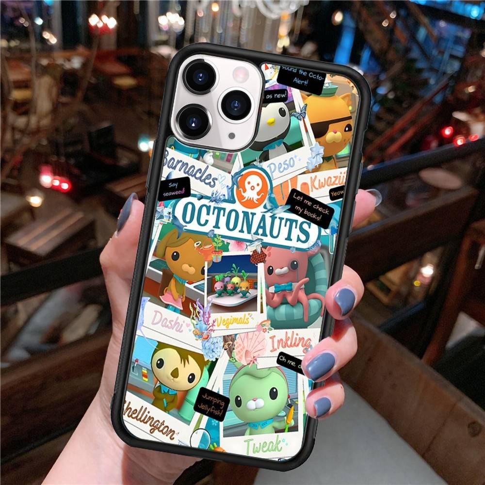 

The O-Octonauts Cartoon Printed For IPhone 17 16 Pro Max Air 15 14 13 12 Mini Plus 11 Hard PC+TPU Phone Back Cover iPhone 14pro max
