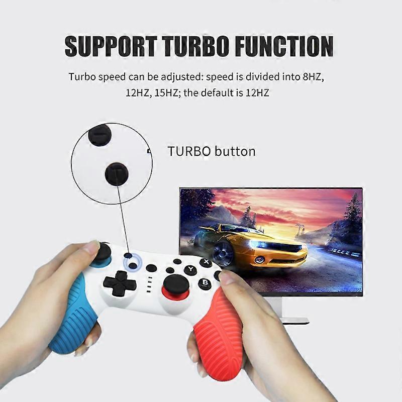 HS-SW510 Wireless Controller for Nintendo Switch , Bluetooth-compatible Multi-Platform Gamepad Joyst
