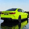 1:24 BMW M3 CS LCI G80 Coupe Alloy Sports Car Model Diecast Metal Racing Car Vehicles Model Simulation Sound Light Kids Toy Gift