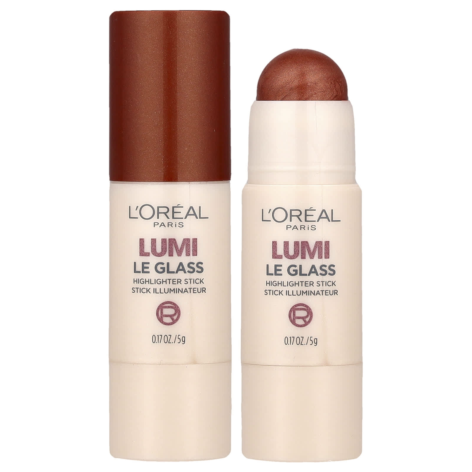 

L Oréal, Lumi, Le Glass Highlighter Stick, 625 Glassy Sunset Amour, 5G (0.17Oz)