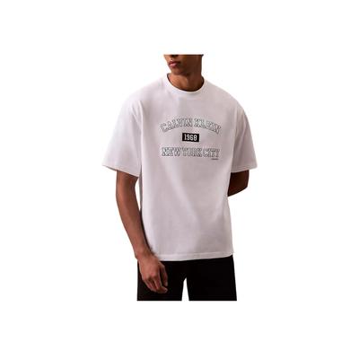 Minimalist Comfortable Versatile Casual Crew Neck Short Sleeve T-Shirt Men T-Shirts Bright-White 4RB846G-110