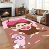 Custom personalization Monchich Area Rug - Perfect For Kitchen, Bathroom,Laundry Room Decor Large Size Available,Gift All Seasons