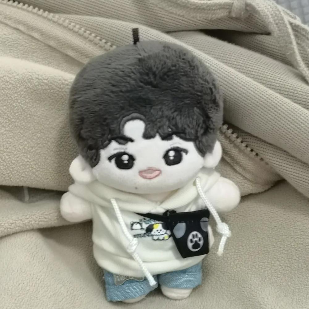 1 set Puppy Set 10cm Cotton Doll Clothes Dog Hoodie Doll Dress Up Set  Children's Gift