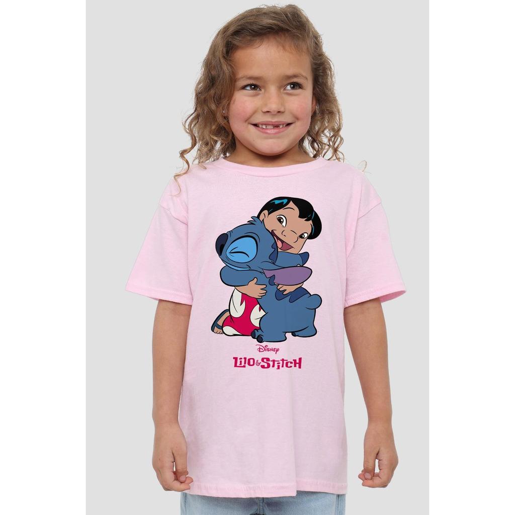Lilo & Stitch Childrens/Kids 90s Hug T-Shirt
