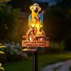 Solar-Powered Outdoor Parrot Stake Light Resin Waterproof Led Parrot Ornament Lamp Decorative for Lawn Backyard Party