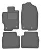Velour Graphite Car Mats For: Mazda 6 II GH Sedan, Station Wagon, Liftback, Hatchback (2007-2012)