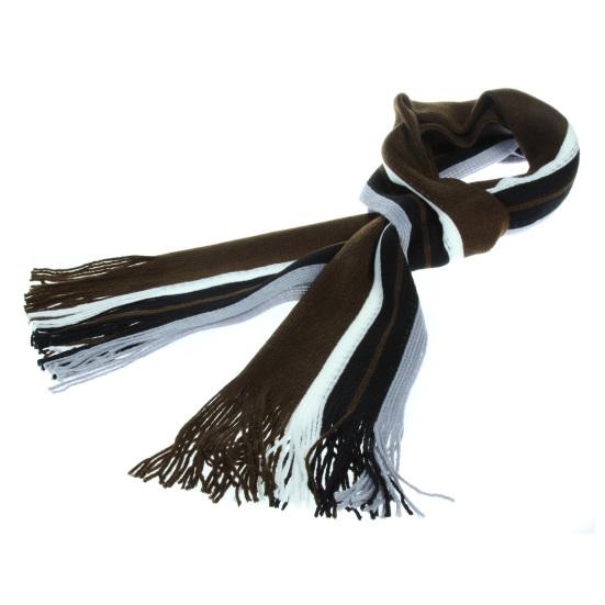 Sciarpa maschile popolare addensata e accogliente colore a contrasto da indossare ogni giorno