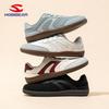 Happy Bear Fleece-Lined Kids' Wide-Toe Winter Sports Shoes - Warm, Double-Layer Cotton, Cold-Proof, Casual Outdoor Footwear.