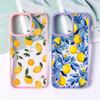 Summer Fruit Fresh Yellow Lemon Pattern Printed Phone Case for Iphone 16 15 14 13 12 11 Pro Max 7 8 Plus Anti-Fall Cover Funda