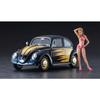 Hasegawa 1/24 Scale Volkswagen Beetle (1966) Car Look with Girls Figure Plastic Model SP445