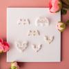 Embossed Mold Halloween Bat Polymer Clay Cutter Soft Pottery Cutting Die  Jewelry Making