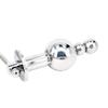 Lock Him Cage & Beads Plug 304 Stainless Steel Adjustable Chastity Cage BDSM