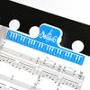 Music Score Fixed Clips Sheet Holder Replacement Plastic Piano Sheet Music Clip Piano Key Pattern Piano Sheet Music Clip
