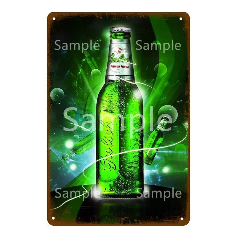 

Плакат с пивом Grolsch Lager, металлические жестяные знаки, настенная живопись, декоративная табличка, бар, паб, клуб, домашний декор, художественные промыслы YK052 20x30cm（7.8x11.8inch）