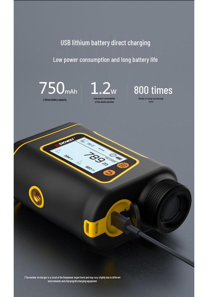 SNDWAY SW600A Outdoor Binocular Rangefinder and Speed Measuring Instrument.
