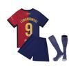 24-25 Ba S Home No. 9 Club Football Suit Children'S Clothing Adult Suit Size 14-3Xl