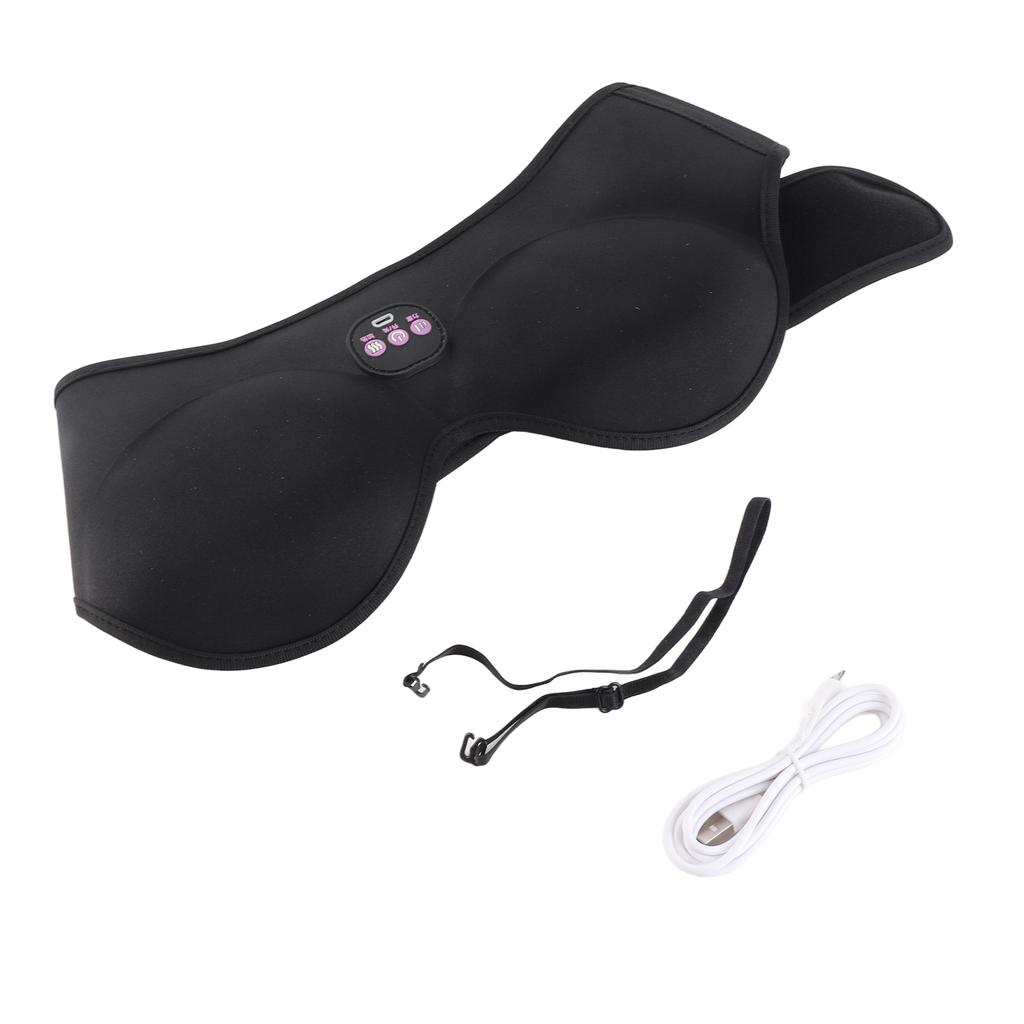 USB Electric Breast Massage Bra 3 Gears Heating Home Chest Breast Bra