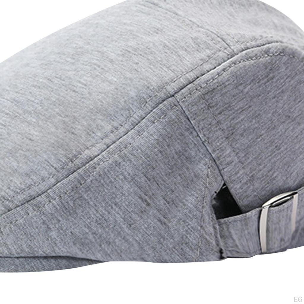 Beret Cabbie Hat Head Warmer Ivy Cap Adjustable Breathable Newsboy Women Men Flat for