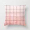 Simple Geometric Sofa Pillowcase Pink Cushion Cover Pillowcase Pillowcase