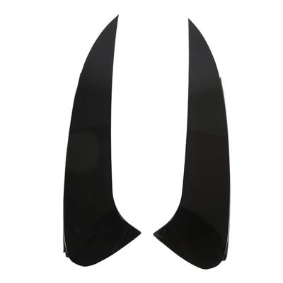 Rear Bumper Air Vent Spoiler Splitter Insert Cover Trim Glossy Black Replacement for Benz GLE Coupe C292 2015‑2019