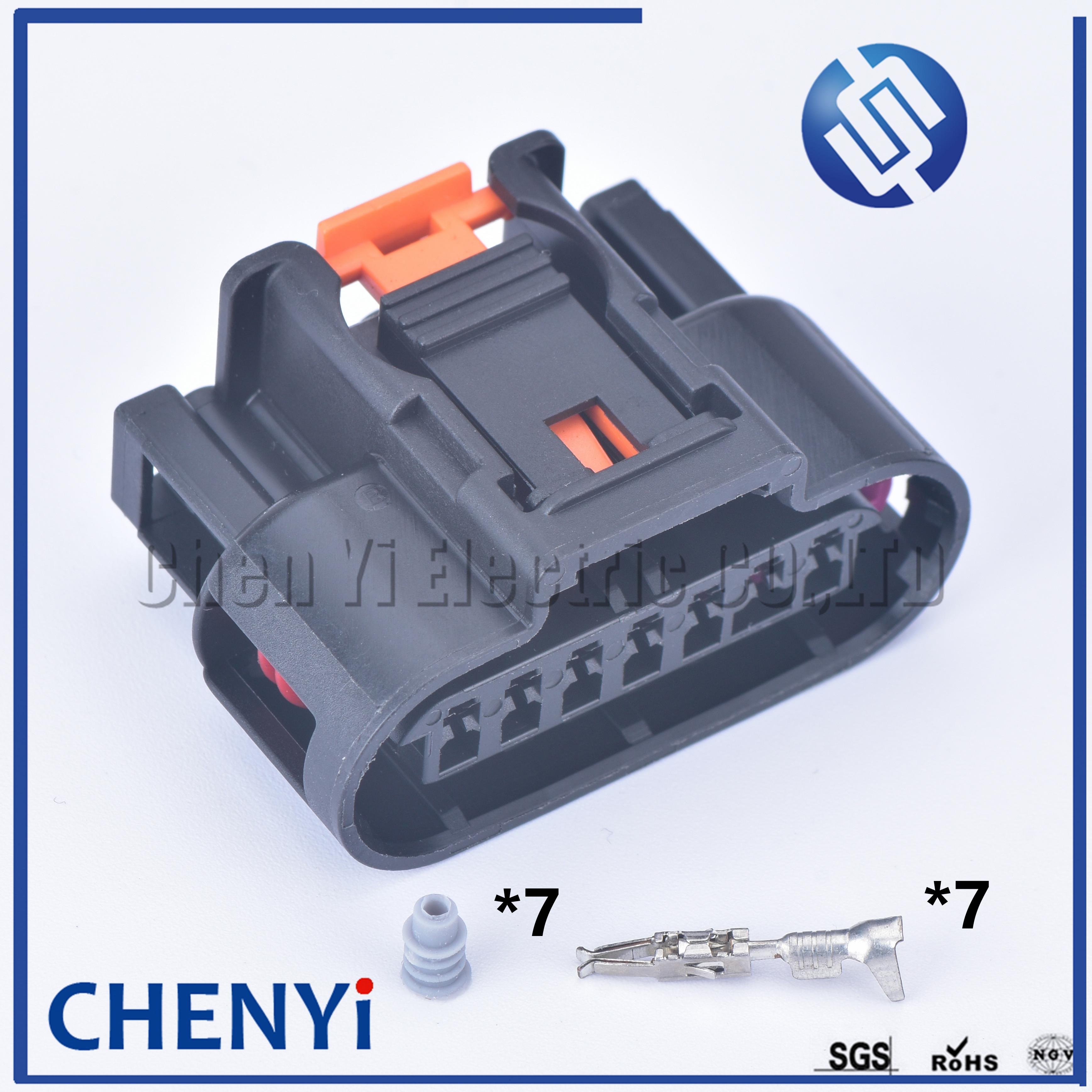 7 Pin 1.5mm 1930-0958 Auto Wiring Socket Automotive Ignition Coil Plug Waterproof Connector PP10000888 for Chevrolet Buick Opel NO&7P