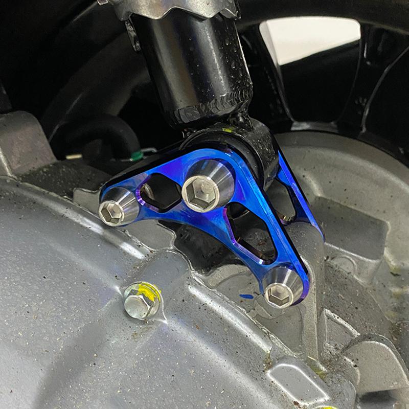 Motorcycle Seat Lowering Bracket Rear Shock Lowering Link Kit Fit For Piaggio Liberty 400 Scooter 2.5cm Lower Modified Parts