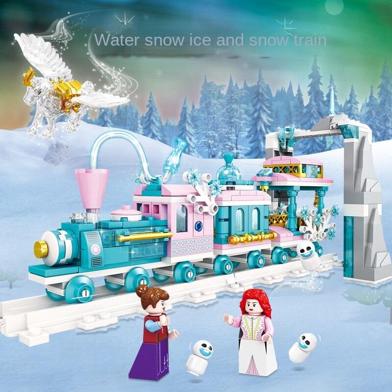 KAZI Girl Building Block Princess Carriage Dream Castle Puzzle