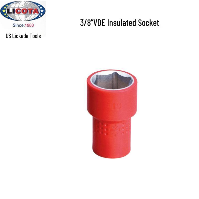 LICOTA USA 3/8 Metric VDE Insulated Socket VDB-SN3006 SN3007