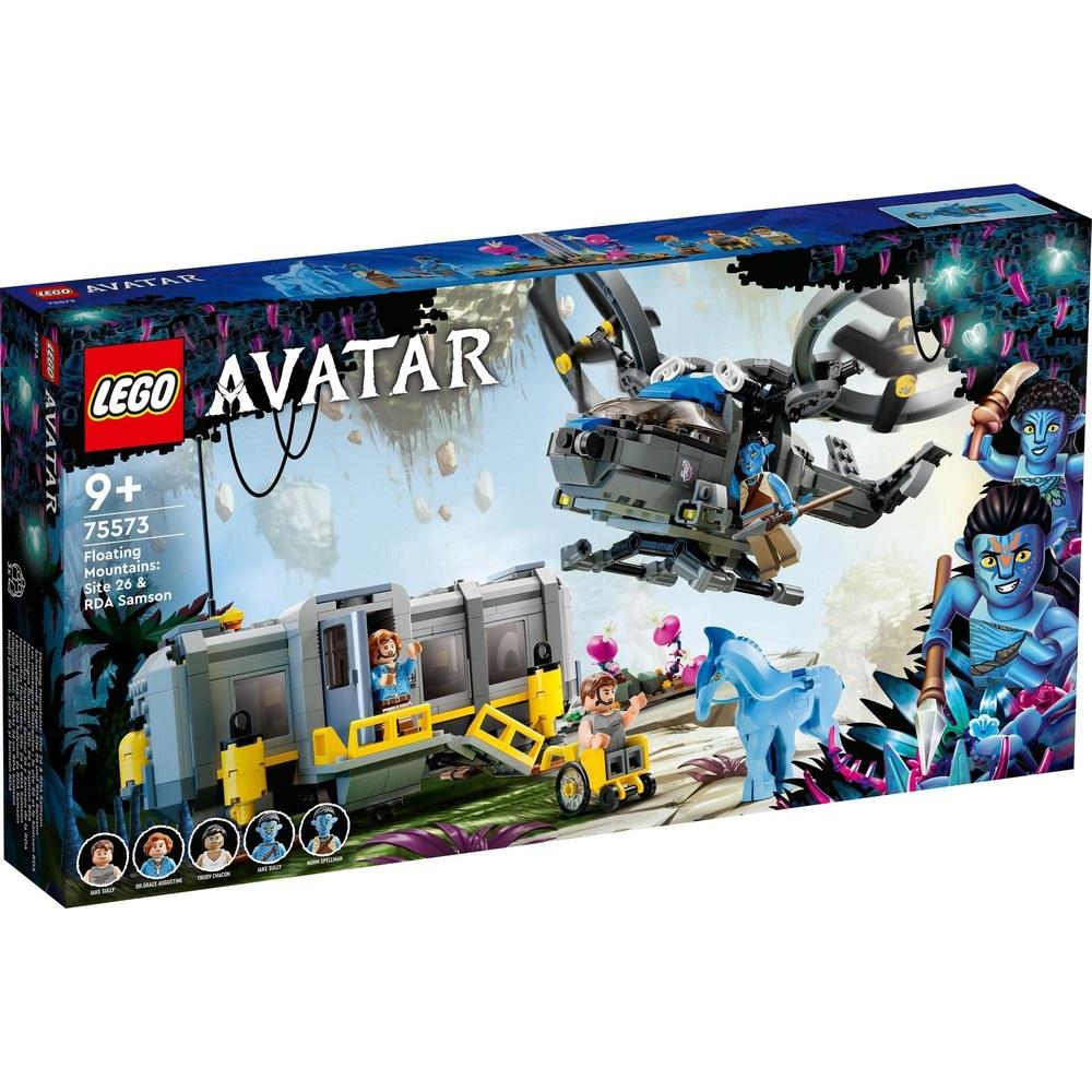 LEGO Avatar Pandora Sky Mountain and RDA Samson 75573 Toy Block Set Fantasy Movie Gift for Boys and Girls Aged 9 and Up