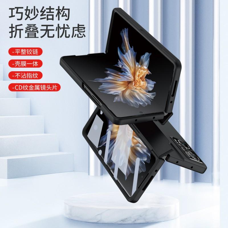 Slim Full Coverage Clear PC Case Honor Magic Foldable Phone With Hinge Protection Shockproof Stand