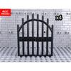 MOC Bricks Fence Railing Window Stairs Ladder Gate DIY Garden House Architecture Accessories Building Blocks Children's Toys