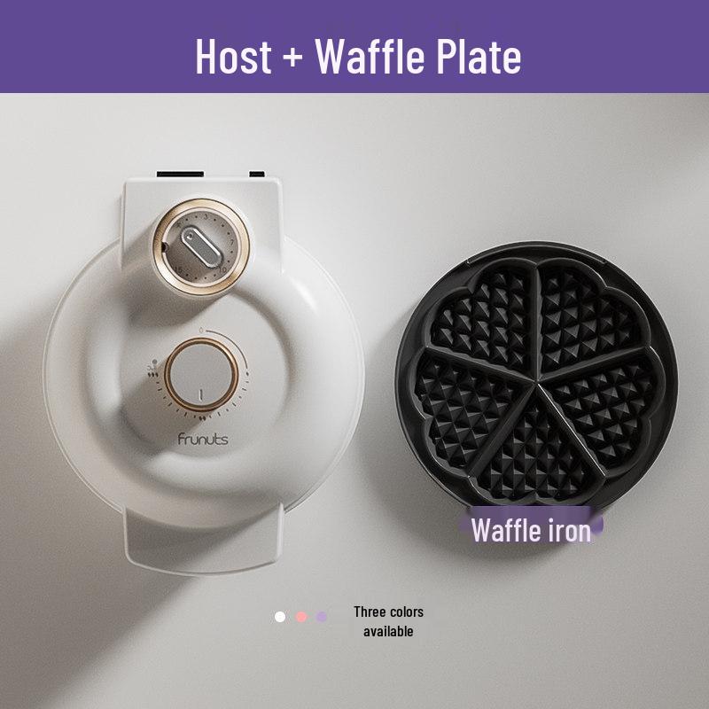 Multi-Functional Electric Griddle & Waffle Maker with Timer Default