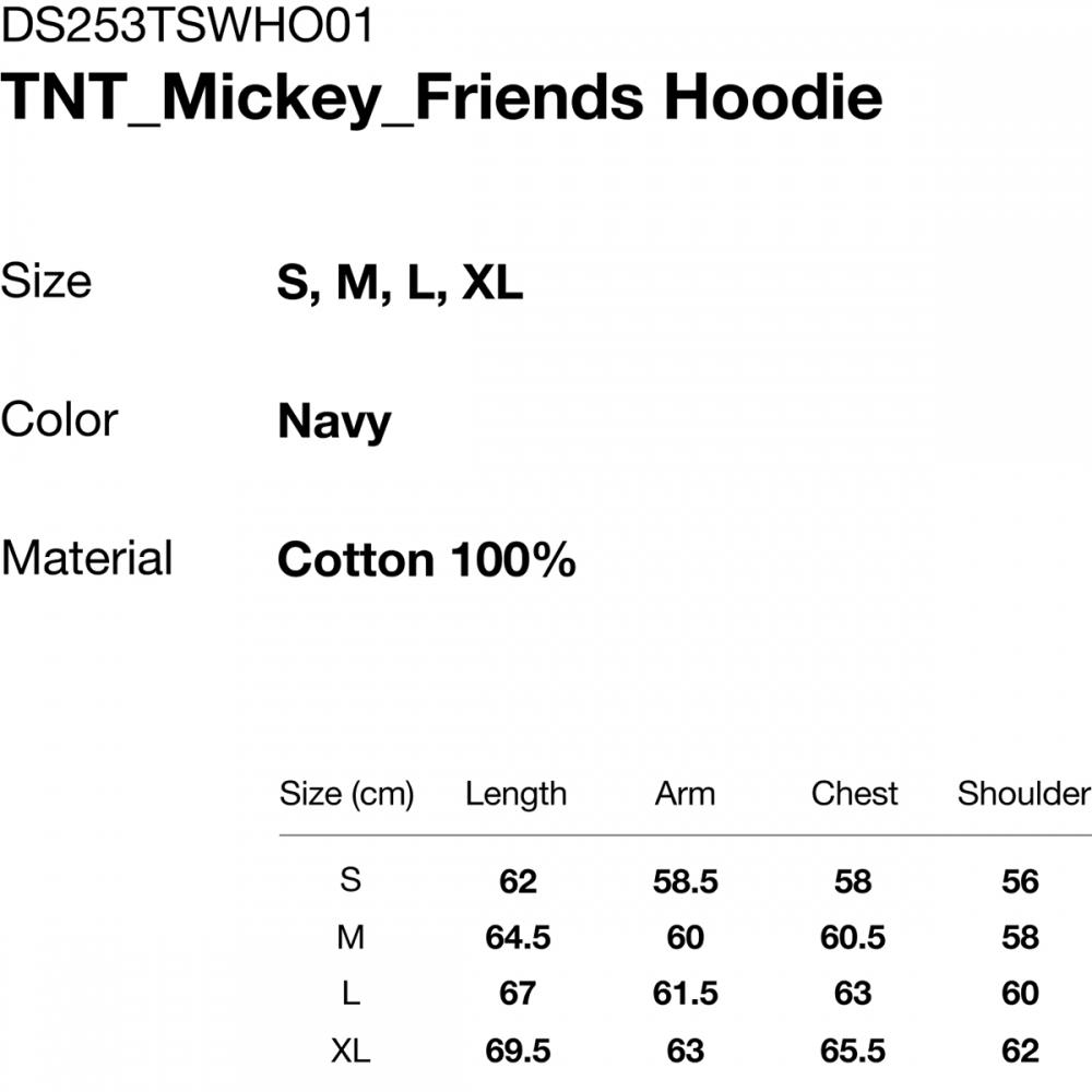 Thisisneverthat Tnt Mickey Friends Hoodie Ds253tswho01