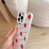 Strawberry iPhone Case: Compatible with Apple 16 Pro Max, iPhone 15, 14/13, and 17P, featuring a full-screen design.
