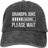 Worlds Best Grandpa Baseball Cap Golf Dad Hat Adjustable Original Classic Low Profile Cotton Hat Men Women