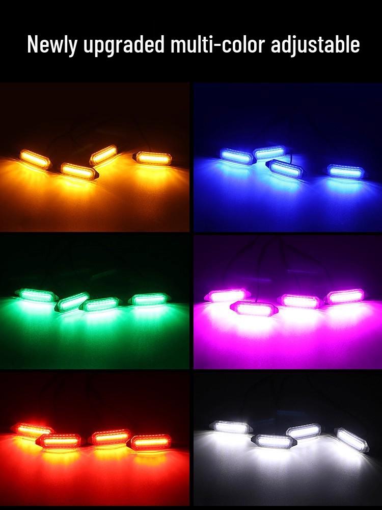 23-25 Tank 400 hi4t Grille LED Snap-On Daytime Running Light - Yellow