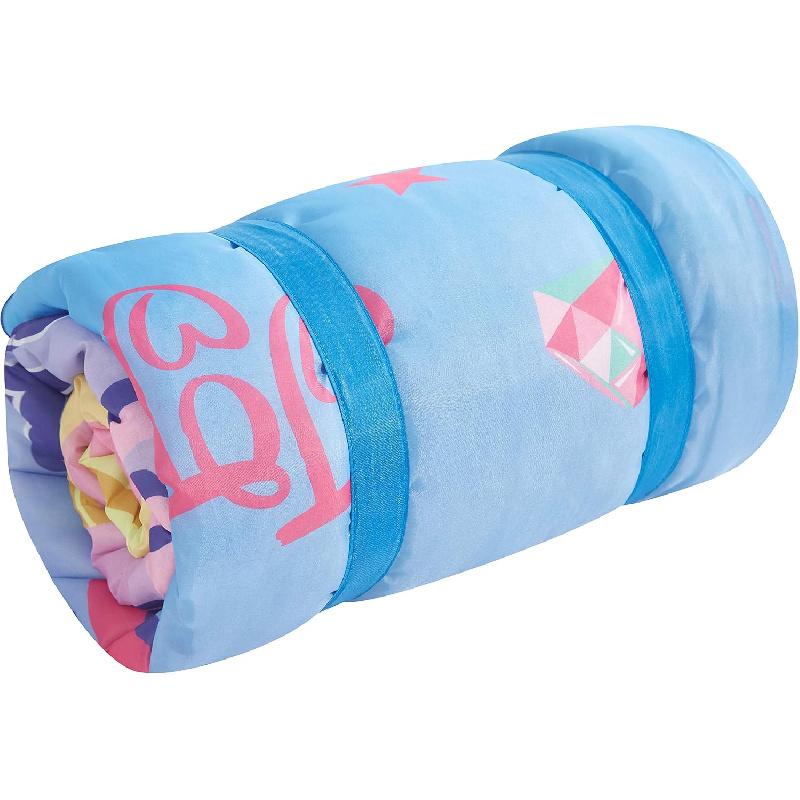 Я ношу спальный мешок JoJo JoJo Siwa Roll Up с застежкой-липучкой, 26 x46 , Мульти