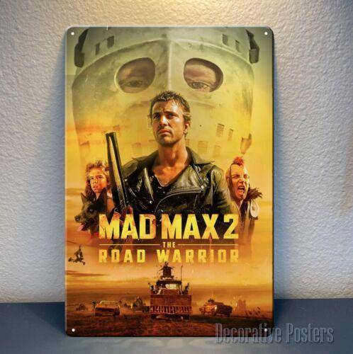 Mad Max 2 Road Retro Movie Metal Poster Tin Sign - 20x30cm Plate-aluminum