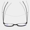 Fashion Large Frame Reading Glasses Anti Blue Light Presbyopia Glasses Non-Polarized Fashion Accessory