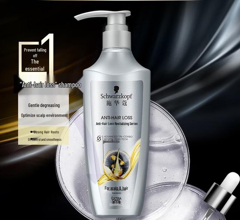 Schwarzkopf Anti-Hair Loss & Volumizing Shampoo with Dandruff Control 600ml