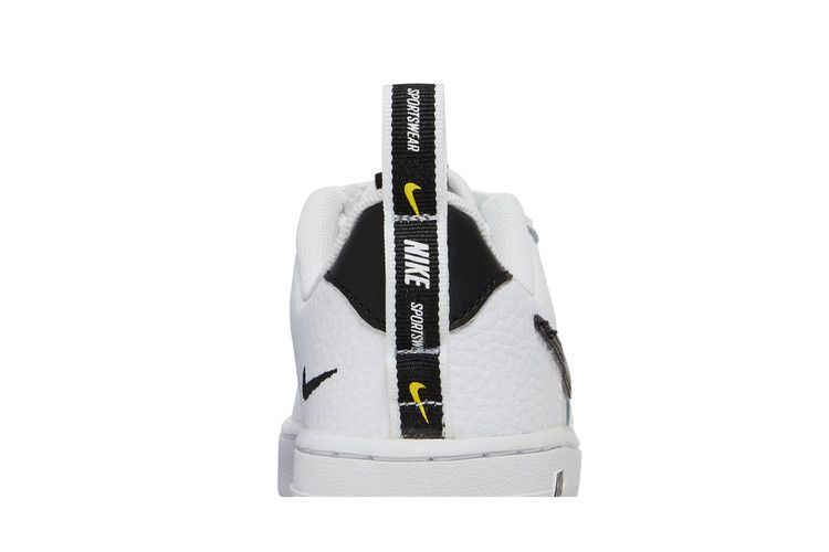 Kids' Sneakers Nike Air Force 1 Low Utility White Black (PS) White/White-Black-Tour Yellow