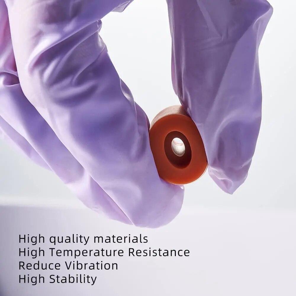 10pcs Heatbed Silicone Leveling Column, 3D Printer Hot Bed Mounts Column Stable Tool, Heat-Resistant Silicone Buffer Fit for 3D