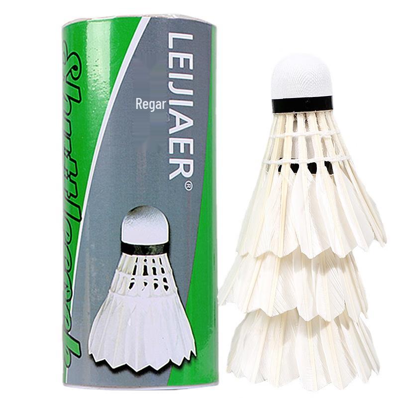 Norman Durable Duck Feather Badminton Shuttlecocks (3-Pack)