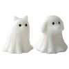 Cute Animal Puppy Kitten Spooky Silicone Mold DIY Ghost Aroma Candle Plaster Decoration Mould Halloween Candle Making Molds