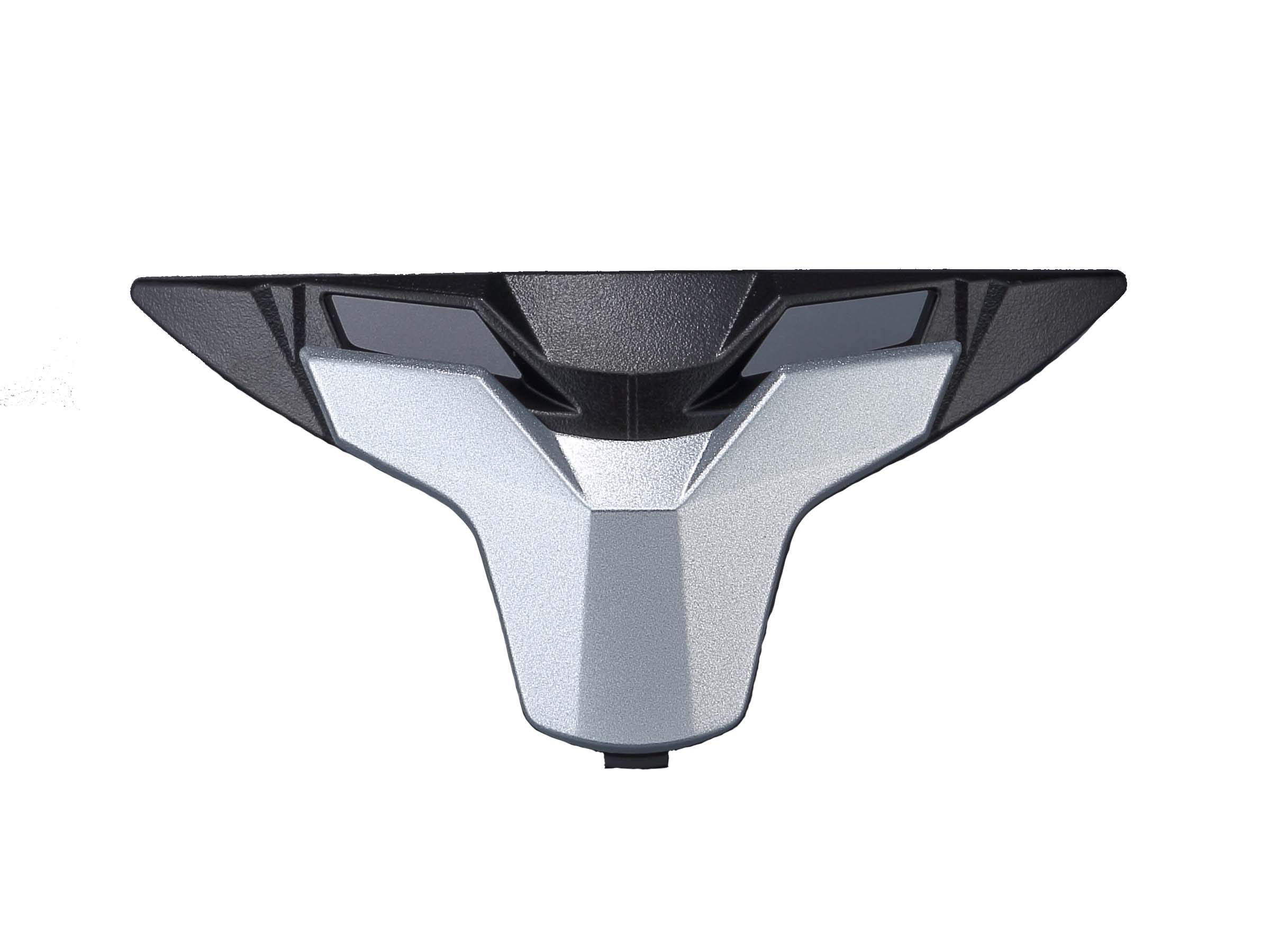 

Yamaha Motor (Yamaha) Motorcycle Helmet Parts YF-9 ZENITH Mouth Vent, Crystal Silver, 90791-49B73